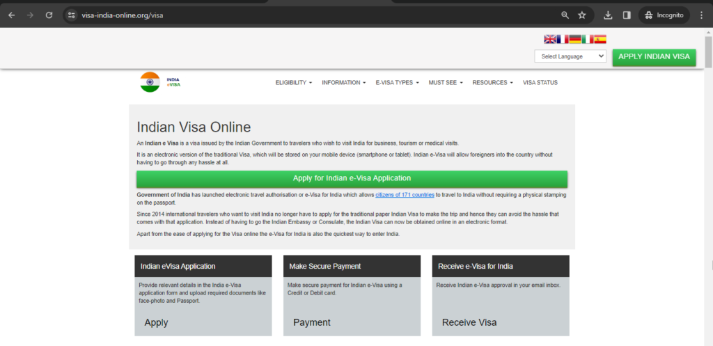 FOR KOREAN CITIZENS – INDIAN Official Government Immigration Visa Application Online – Official Indian Visa Immigration Head Office